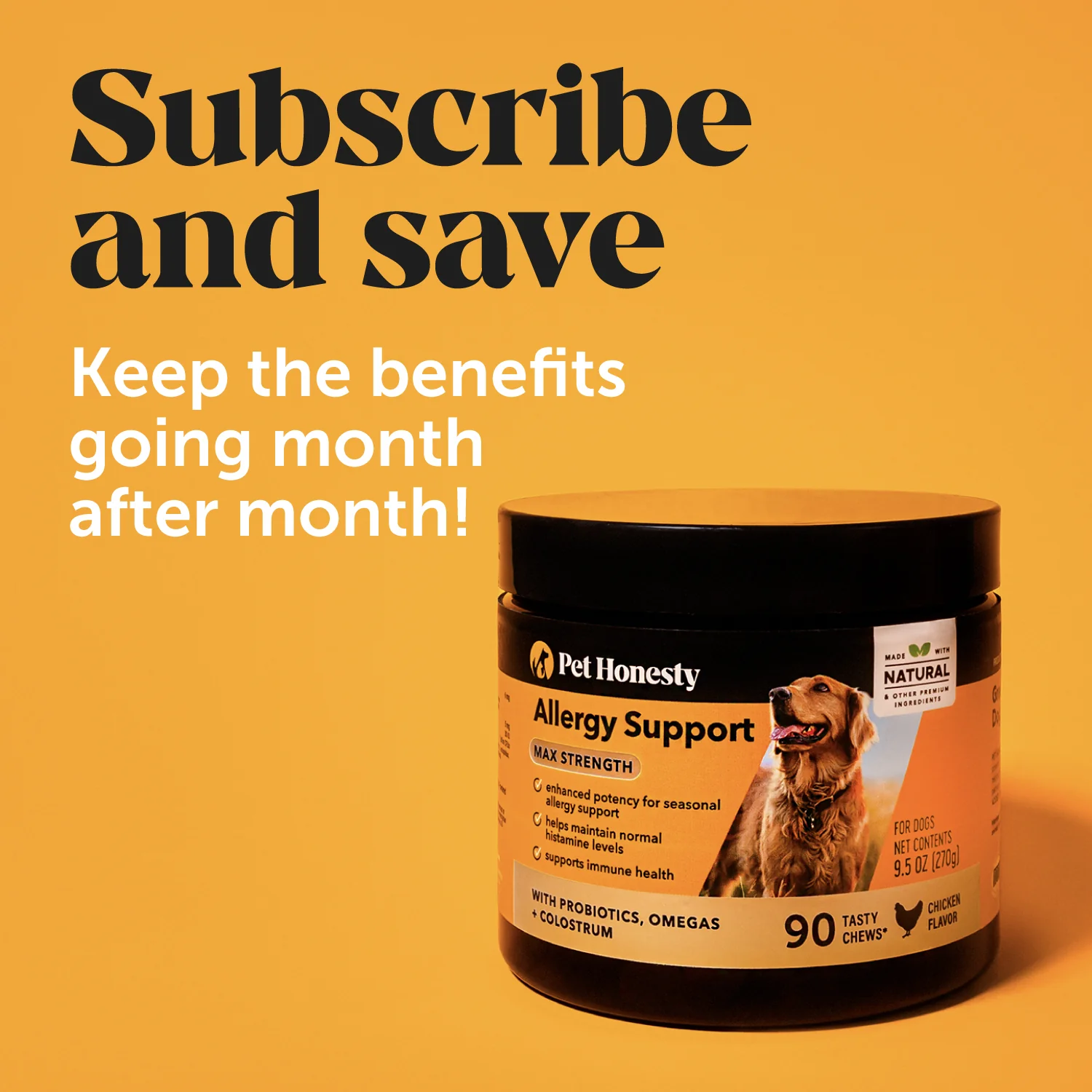 Allergy Support Max Strength for Dogs (Chicken Flavor) - Image 10