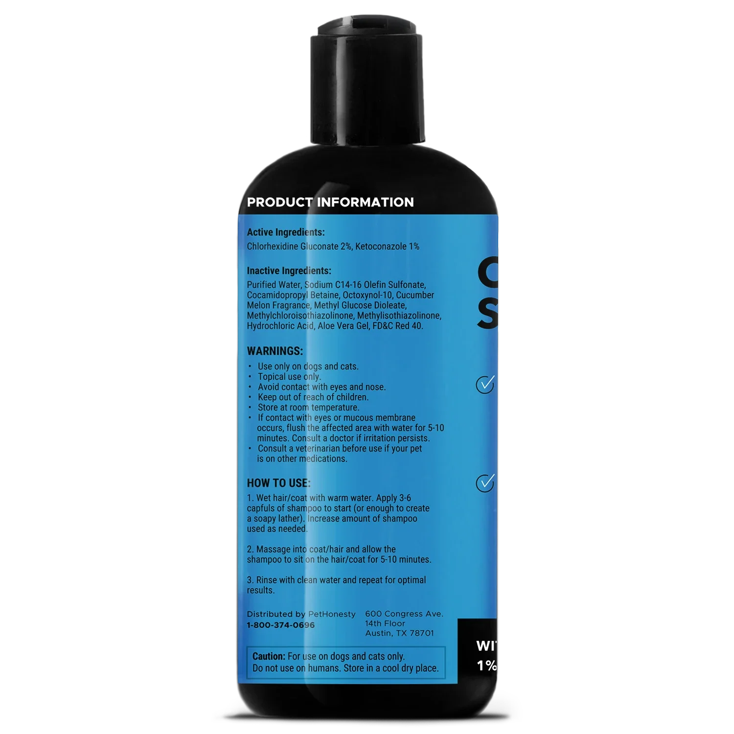Chlorhexidine Shampoo for Dogs 3-Pack (48 Ounces) - Image 5