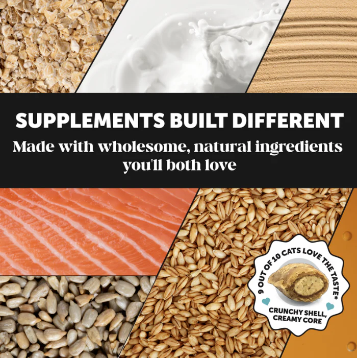 Dual Texture Calming Supplement for Cats (Chicken Flavor) - 10.5oz - Image 7