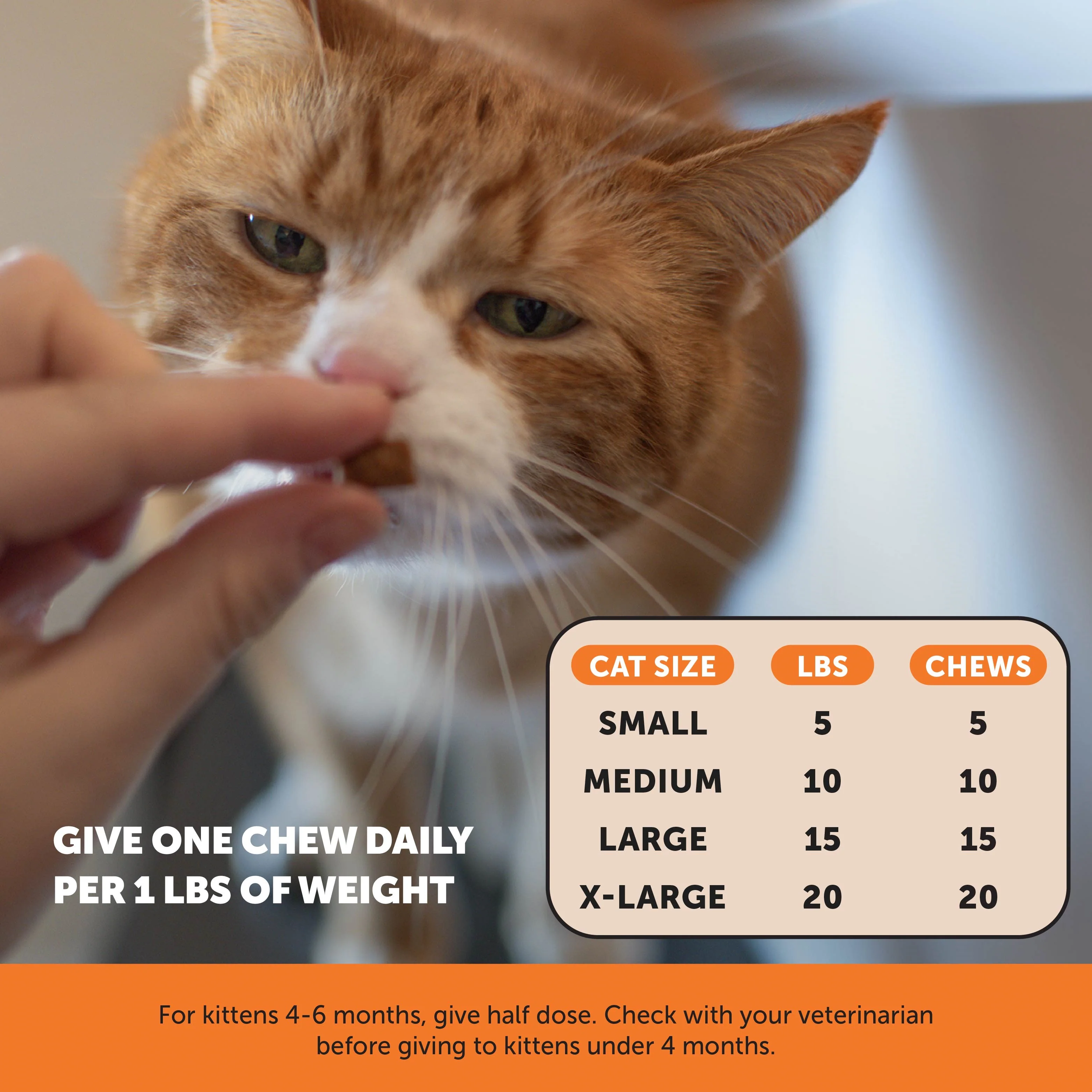 Dual Texture Hip & Joint Supplement for Cats 2-Pack (Chicken Flavor) - Image 5