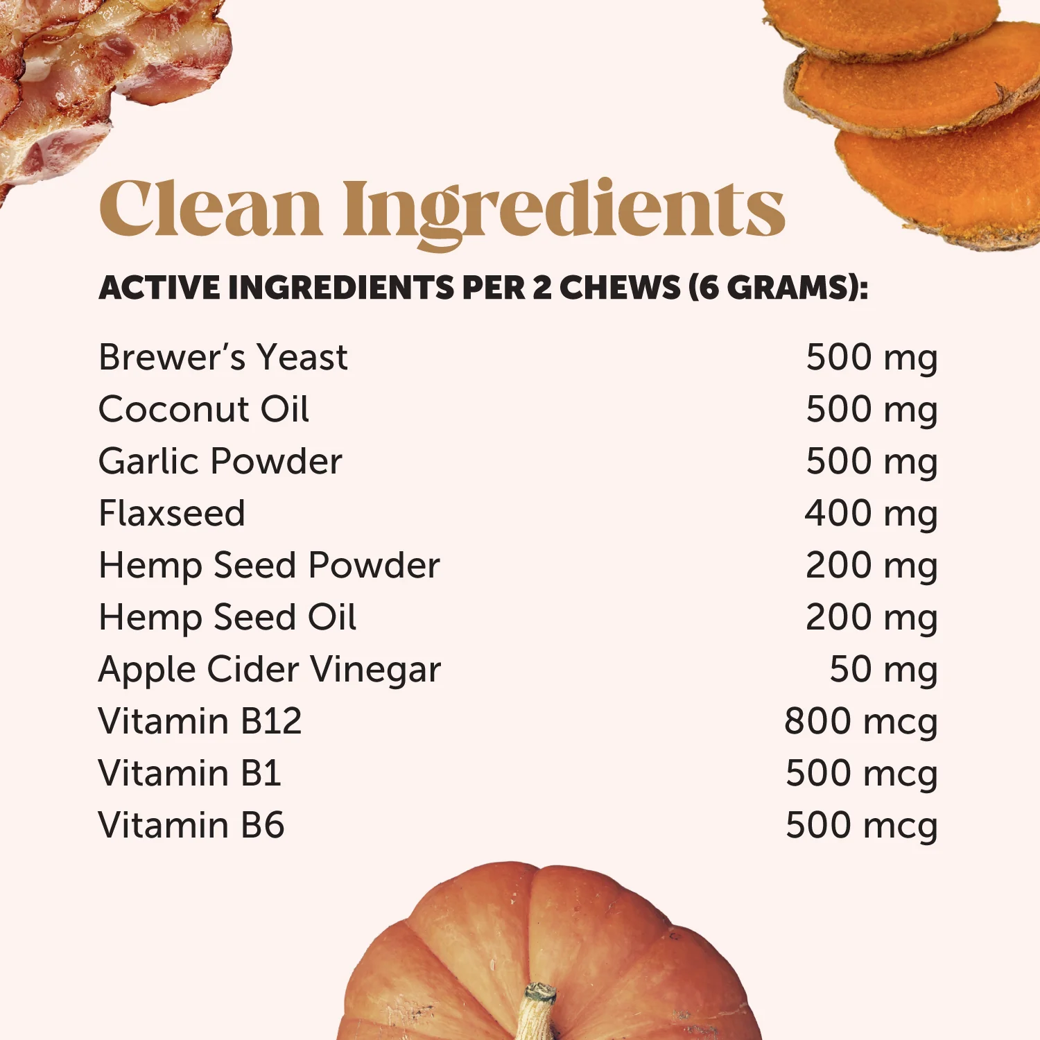 Flea + Tick Support for Dogs (Bacon Flavor) - Image 3