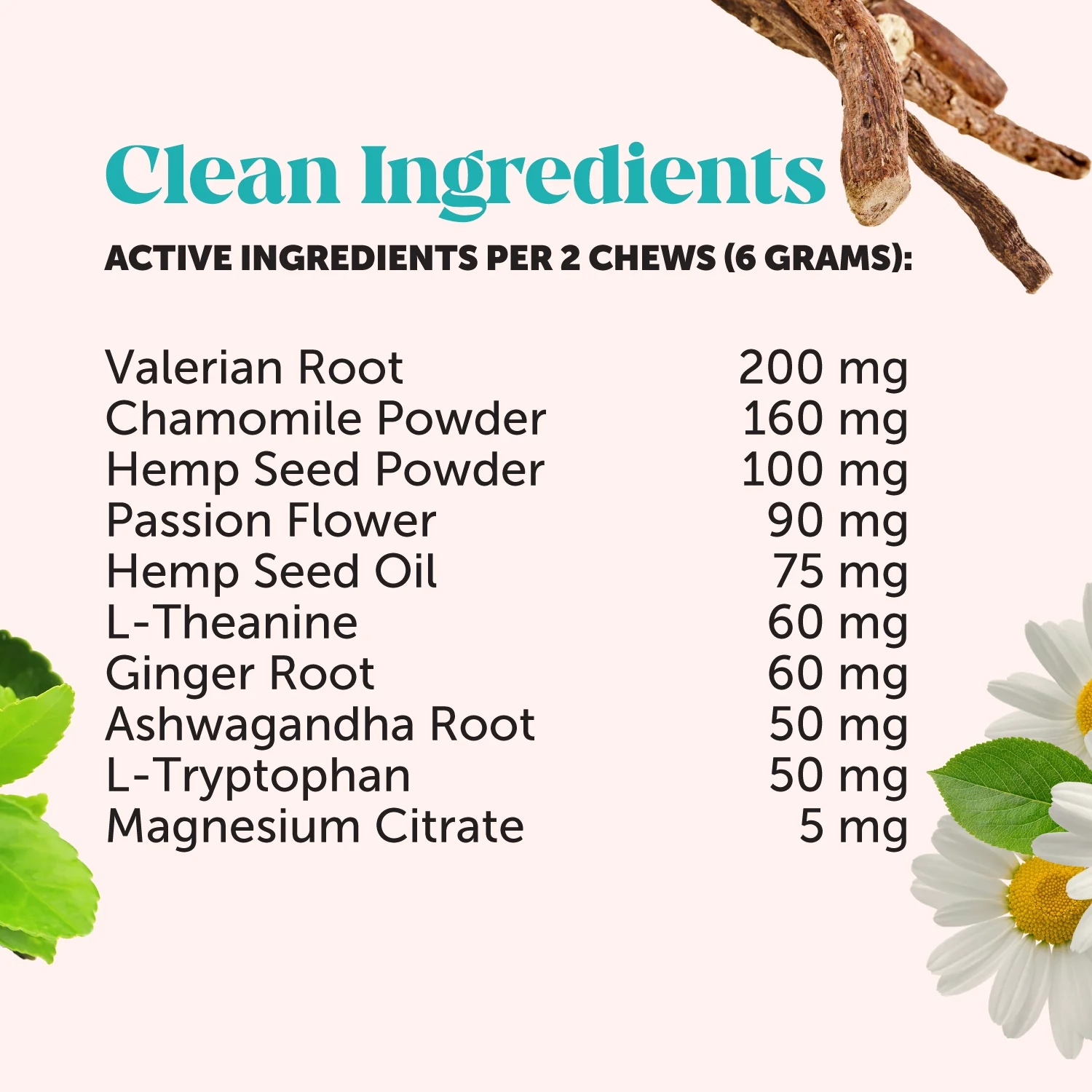 Hemp Calming Chews for Dogs (Chicken Flavor) - Image 4