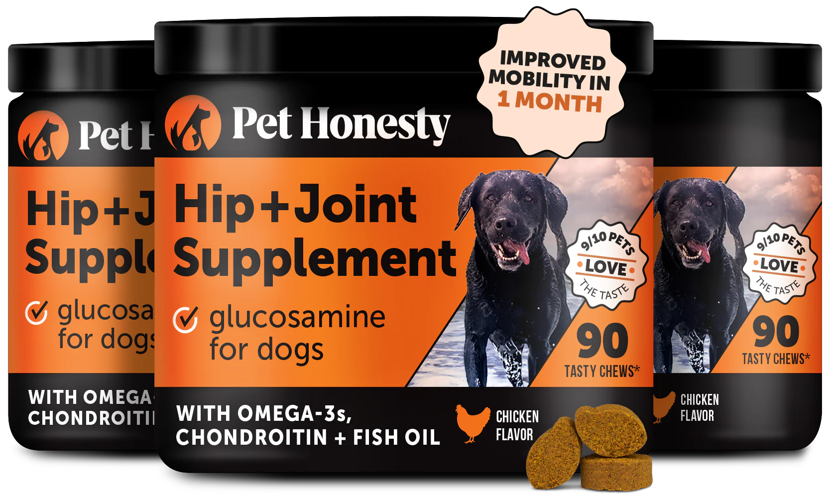 Hip + Joint Health 3-Pack (Chicken Flavor)