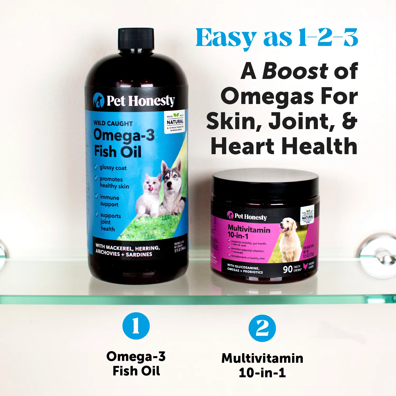Omega-3 Fish Oil for Dogs and Cats (32 Ounce) - Image 9