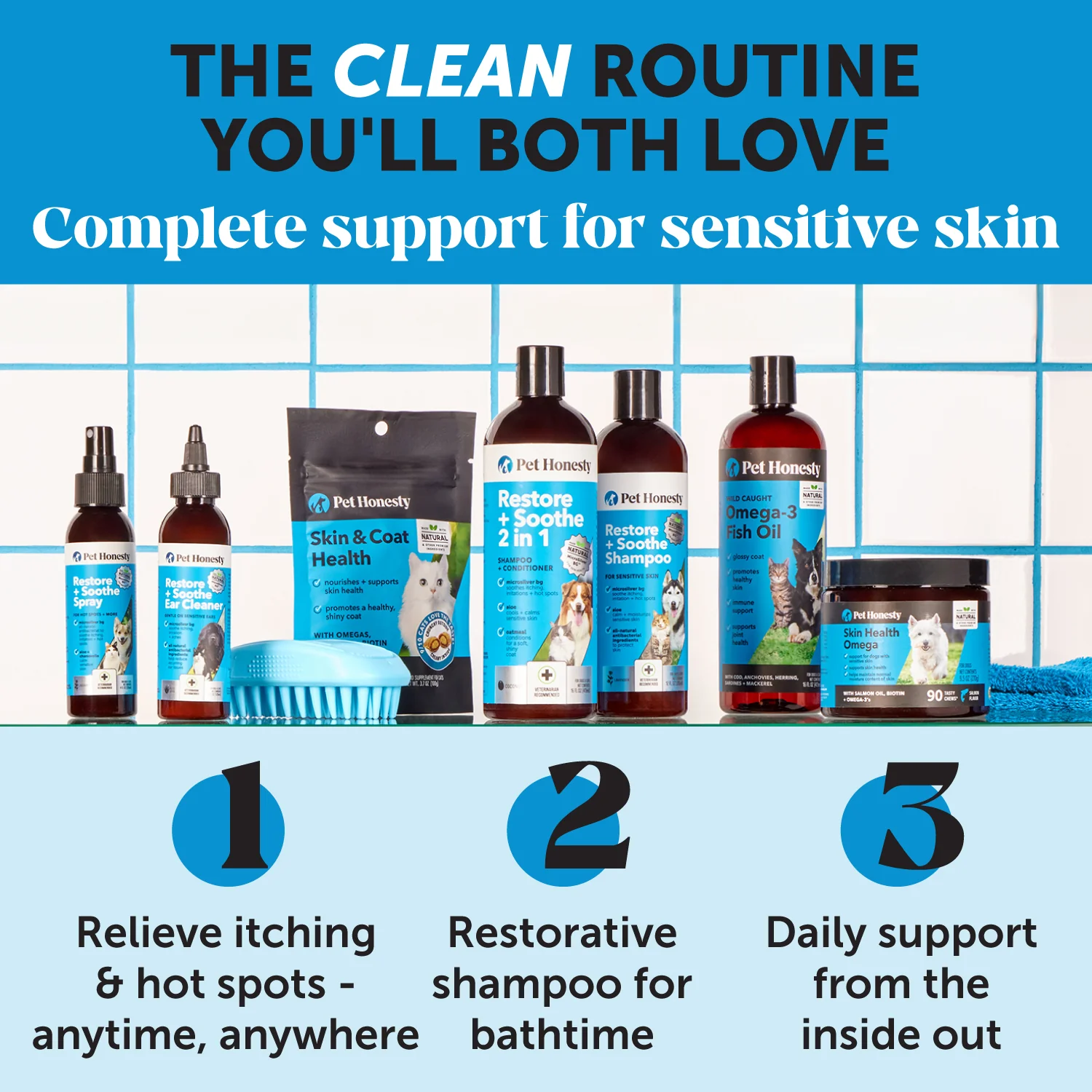 Restore + Soothe 2:1 Shampoo + Conditioner (16 Ounce) - Image 7